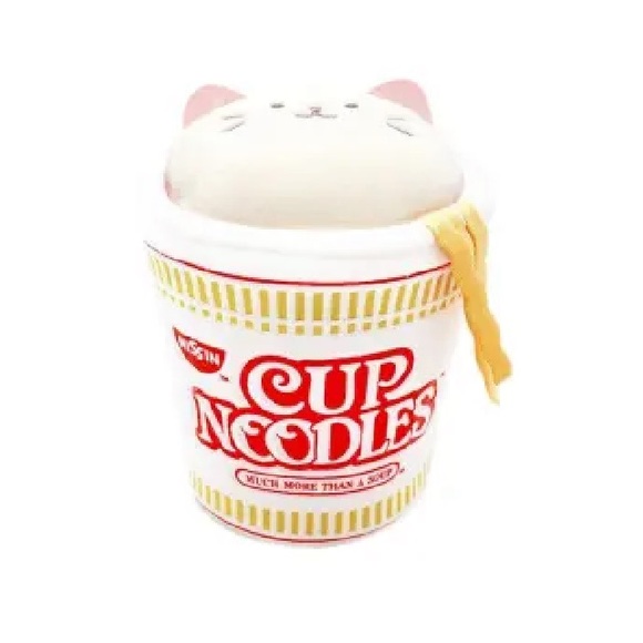 Kitty Plush in Nissin Cup Noodle - Anirollz new without tags - Picture 2 of 9